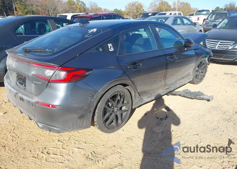 2025 Honda Civic Sedan Sport from USA, damaged, VIN 19XFL2H81SE016385